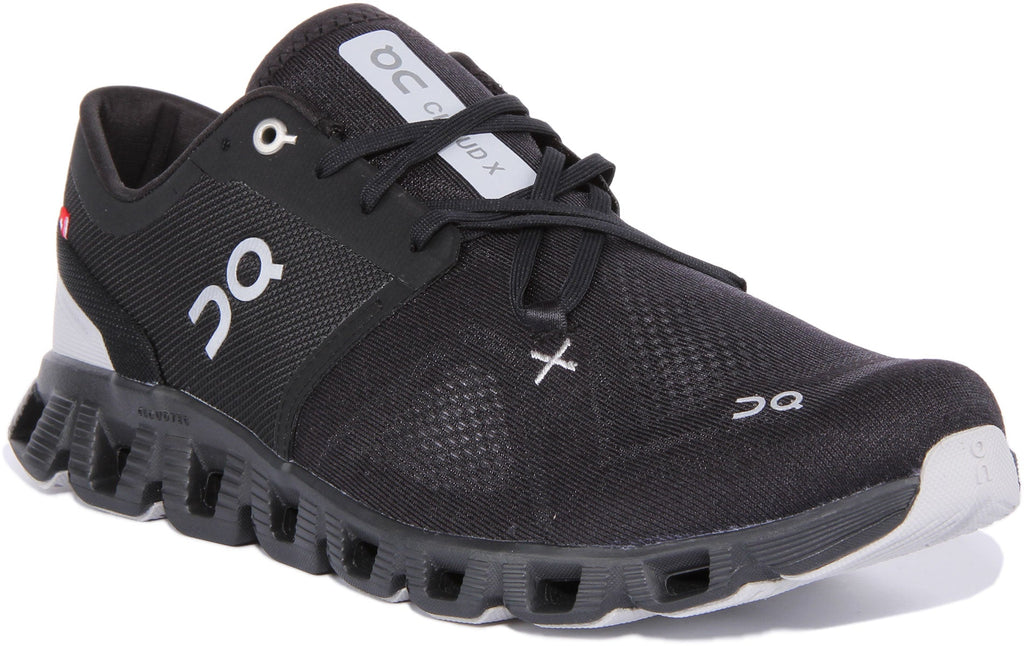 On Running Cloud X 3 In Black For Men