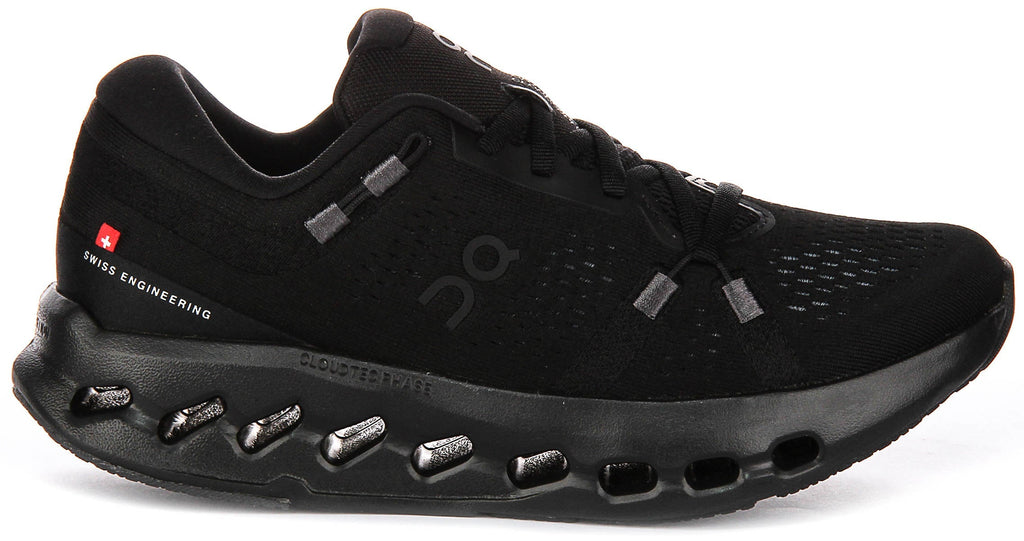 On Running Cloudsurfer 2 In Black For Women