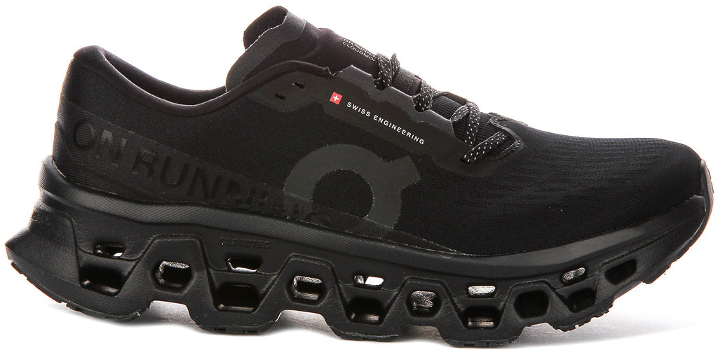 On Running Cloudmonster 3 In All Black For Men