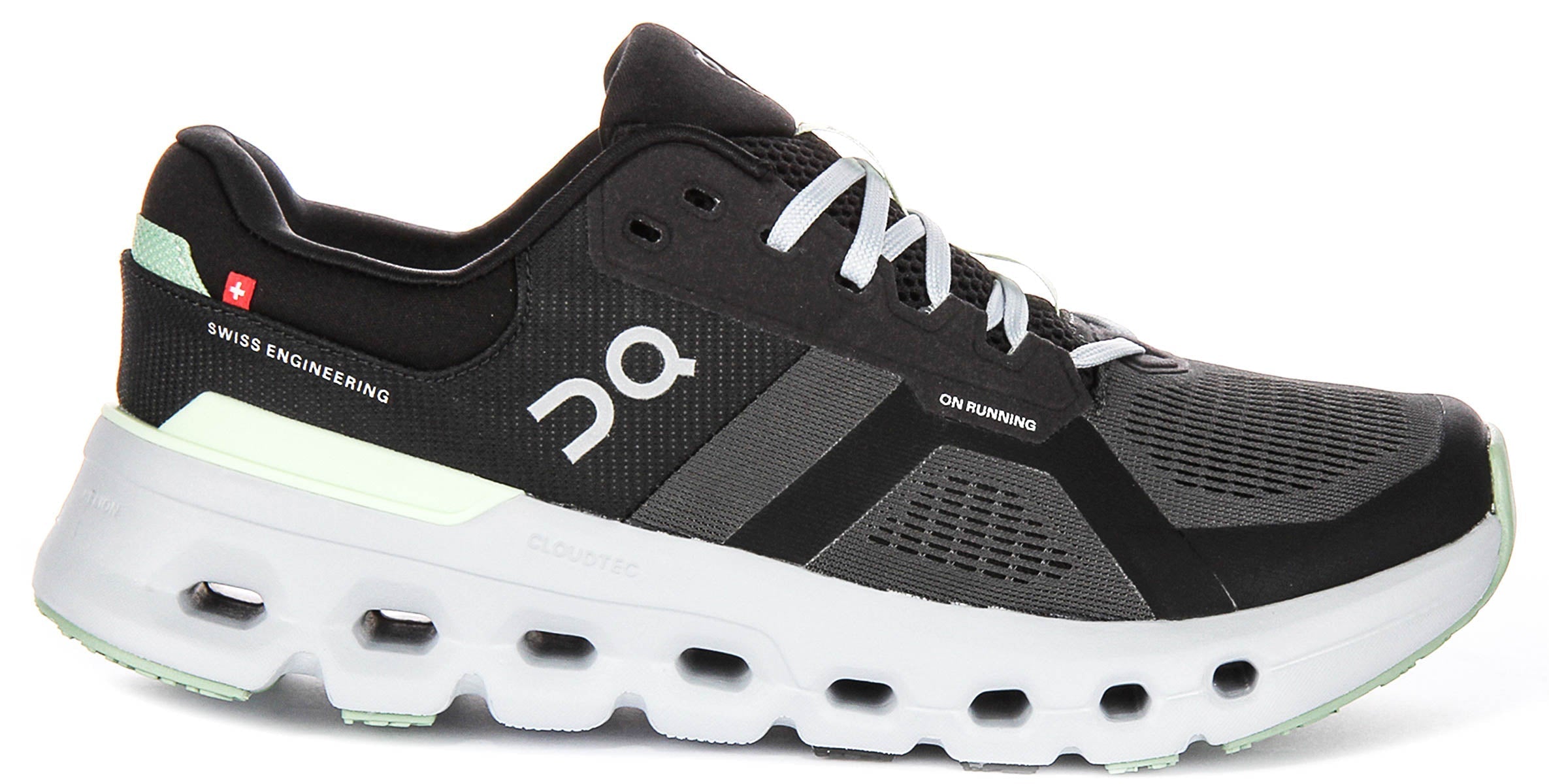 On Running Cloudrunner 2 In Black Grey For Women