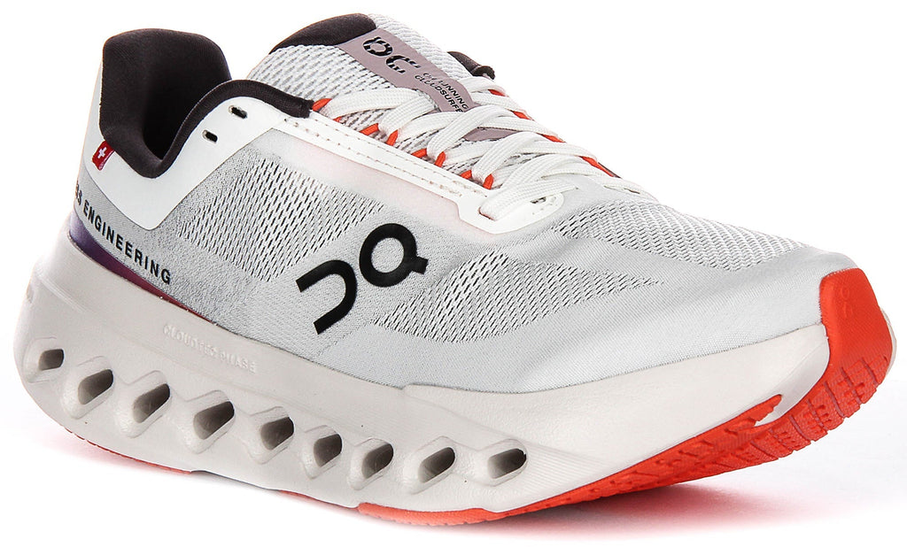 On Running Cloudsurfer Next In Grey Orange For Women