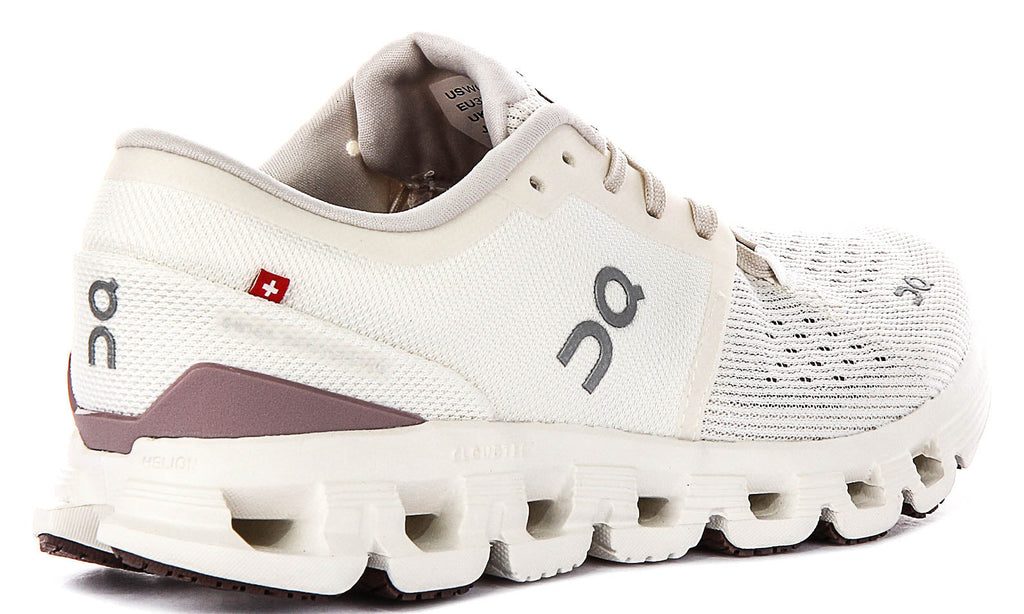 On Running Cloud X 4 In Ivory For Women