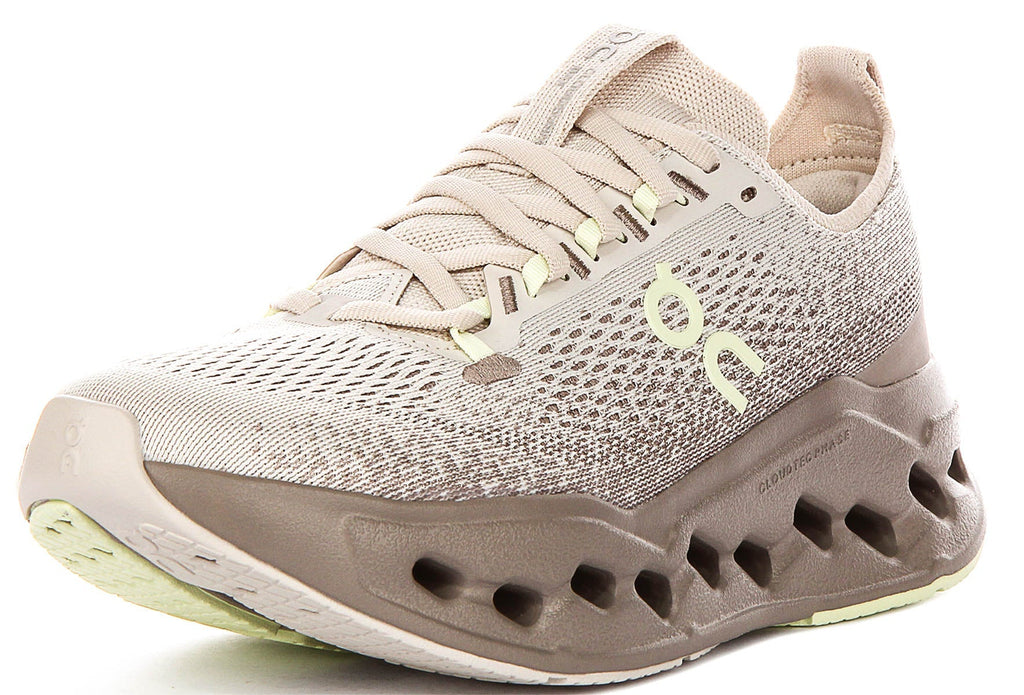 On Running Cloudsurfer Max In Taupe For Women