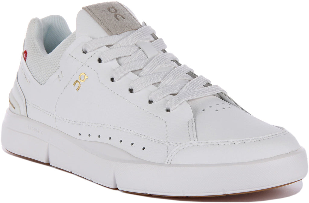 On Running The Roger Center In White For Women